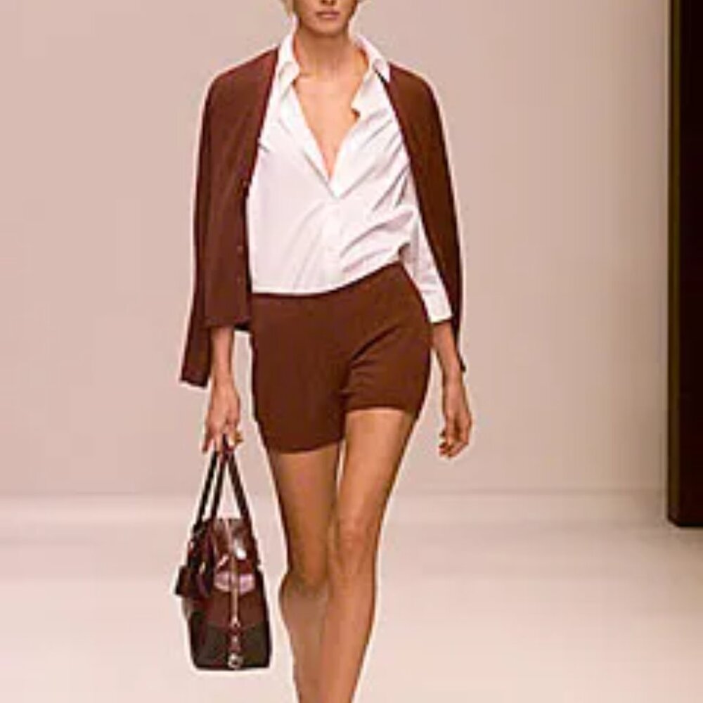 VTG Prada SS2000 RTW Bowler Black Merlor Burgundy Vitello Drive Bowling Bag Tote - Picture 12 of 13